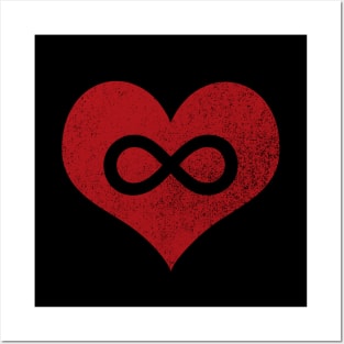 Infinite Love (faded) Posters and Art